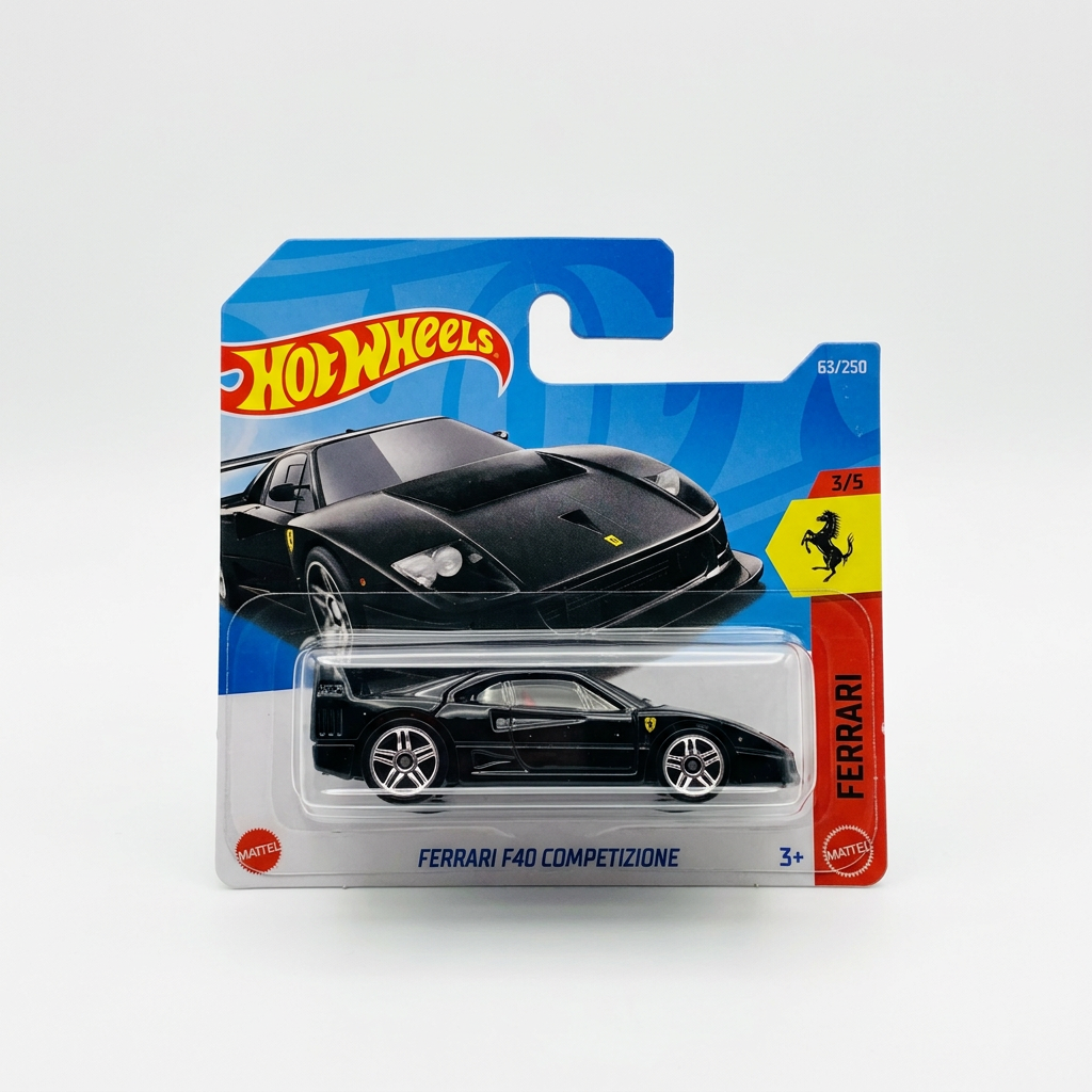 Ferrari F40 czarny – poprawiony