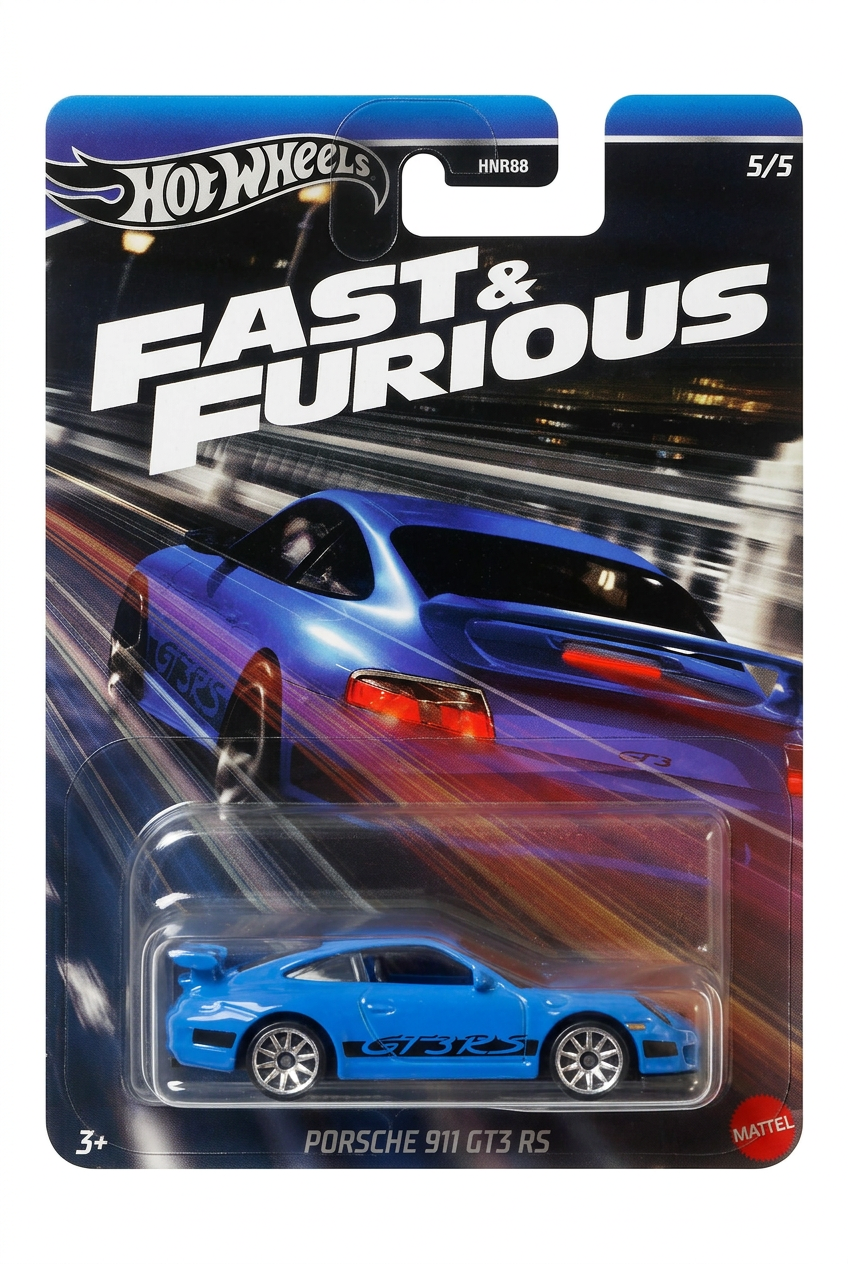 Porsche 911 GT3 RS Fast & Furious - katalogowe